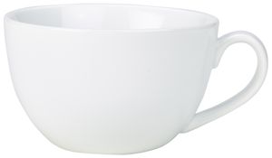 Genware Porcelain Bowl Shaped Cup 17.5cl/ 6oz (Pack of 6) - 322118 - 1