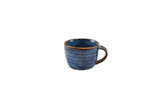 Terra Porcelain Aqua Blue Coffee Cup 22cl/ 7.75oz (Pack of 6) - CUP-PBL23 - 1