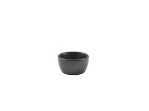 Terra Porcelain Black Ramekin 7cl/ 2.5oz (Pack of 12) - RAM-PBK2 - 1