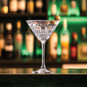 Archie Martini Glass 24cl/ 8.4oz (Pack of 6) - ARH724KF - 3