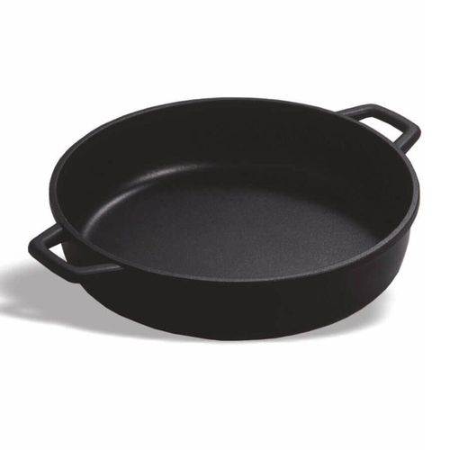 Pujadas Diameter400mm Black Series Shallow Casserole without Lid - 1