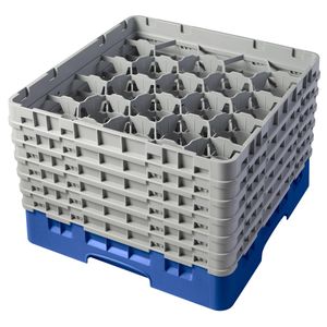 Cambro H298mm Blue 20 Compartment Camrack - 1