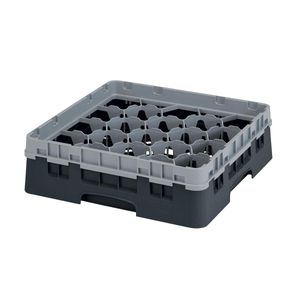 Cambro H92mm Black 20 Compartment Camrack - 1