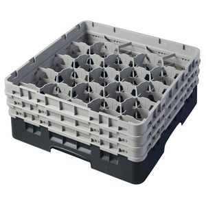 Cambro H196mm Black 20 Compartment Camrack - 1