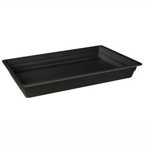 Pujadas 1/1 Black Melamine Container 65mm *Clearance - 1