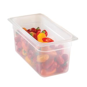 Cambro 150mm Deep 1/3 Translucent Polypropylene GN Pan - 3
