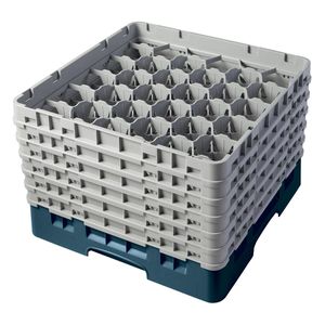 Cambro H298mm Teal 30 Compartment Camrack - 1