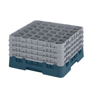 Cambro H238mm Teal 36 Compartment Camrack - 1