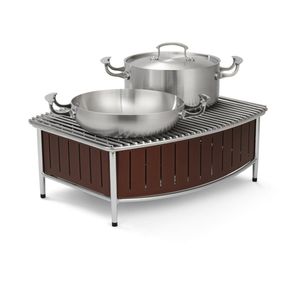 Vollrath Large Buffet Station Brown - 3
