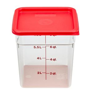 Cambro 7.6L Camwear CamSquare - 3