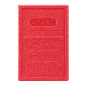Cambro Red GoBox Lid - 1