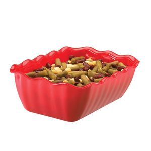 Cambro 2L Red Deli Crock - 1