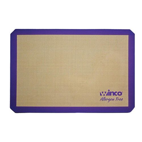 Winco 1/1 Allergen-Free Purple Silicone Baking Mat - 1