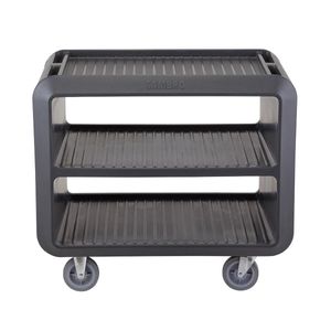 Cambro Large Service Cart Pro Charcoal Grey - 1