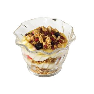 Cambro 148ml Clear SAN Swirl Bowl - 1