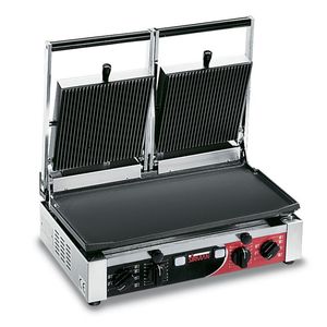 Sirman PD Double Flat/Ribbed Panini Grill - 1