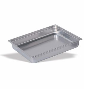 Pujadas GN Pro 20mm Deep 2/1 Stainless Steel Gastronorm - 1