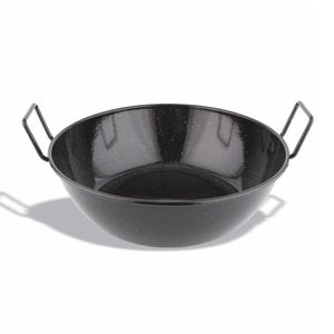 Pujadas Mini Enamelled Steel Deep Fry Pan Diameter160mm - 1