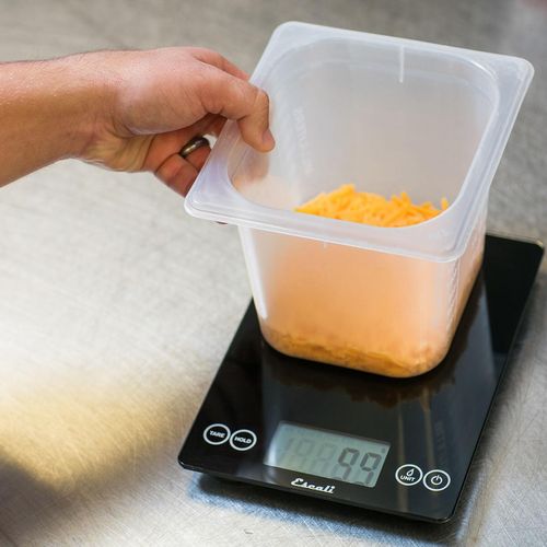San Jamar Glass Digital Scale 7kg - 3