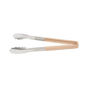 Vollrath Tan One-piece Kool-Touch Utility Grip Tong 305mm - 1