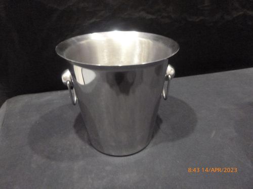 GenWare Stainless Steel Wine Bucket With Ring Handles - 26203 - 3