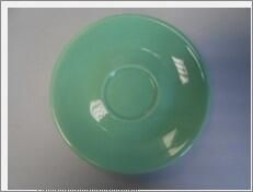 Genware Porcelain Green Saucer 12cm/ 4.75 (Pack of 6) - 182112GR - 3