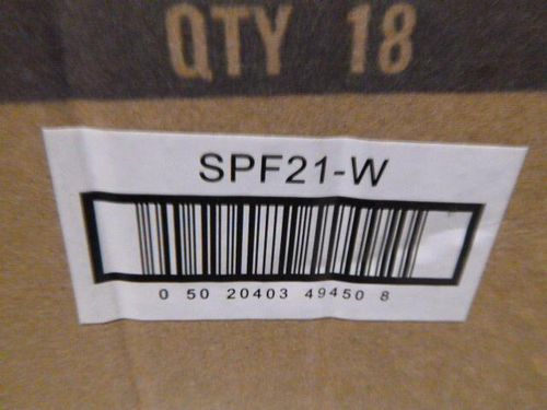 GenWare Round Eared Dish 21cm/ 8.25 (Pack of 6) - SPF21-W - 8