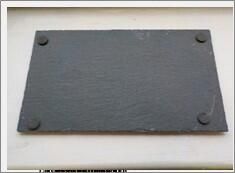 Genware Natural Edge Slate Platter 20 X 11cm (Pack of 12) - SLTN-2011 - 3