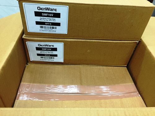 GenWare Vintage Steel Mini Fry Pan 15.5 x 4cm (Pack of 6) - SMF15V - 15
