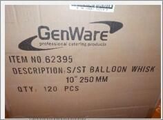 S/St. Balloon Whisk 10 250mm - 62395 - 11