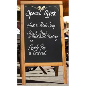 Duplo A-Board 55X85cm Teak - SBD-TE-85 - 3