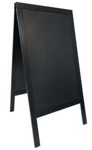 Sandwich A-Board 70X120cm Black - SBS-BL-120 - 3