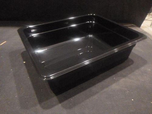 1/2 -Polycarbonate GN Pan 100mm Black - PCB12-100 - 4