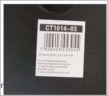 Fast Food Tray Black Small - CT1014-03 - 14