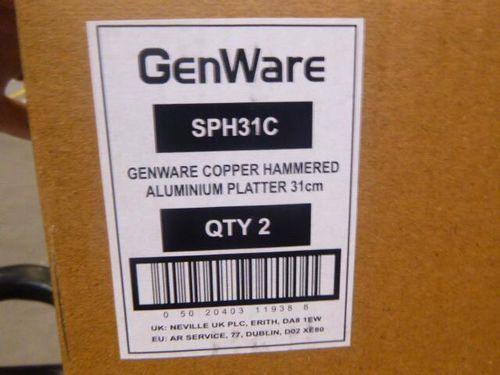 GenWare Copper Hammered Aluminium Platter 31cm - SPH31C - 14