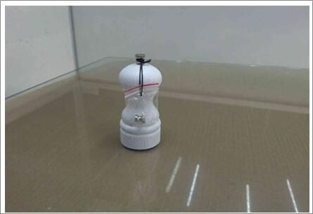 GenWare White Deep Grain Salt/ Pepper Grinder 13cm (Pack of 6) - SPWDG13W - 3