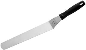 Stainless Steel Bent Spatula Ergonomic Handle 26cm - 11418-03 - 1