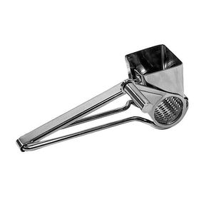 Stainless Steel Cheese Grater With Crank Handle - 10771-01 - 1