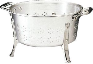 Matfer Aluminium Colander With Legs And Two Handles 36cm - 10664-03 - 1
