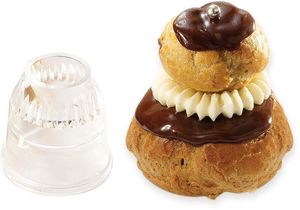 Matfer Copolyester Sultan Ring Piping Tips For Religieuses Protruding Ring - 11247-02 - 1