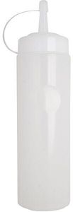 Polyethylene Flexible Squeeze Bottle 28 Cl Clear - 11022-01 - 1