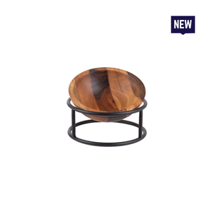 Bonzer Buffet Stand - Small - Black S/S Ø22 x H 9.5 cm - 13100-04 - 1