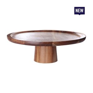 Bonzer Walnut Cake Stand-01 - Ø30 x H11cm - 13111-07 - 1