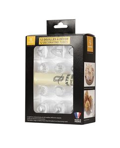 Matfer Box Of 12 Copolyester Student"s Choice Piping Tips - 11084-01 - 1