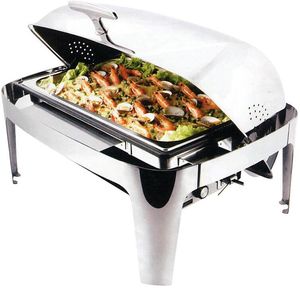 Electric Chafing Dish 850 Cl Sliding Lid - 061036 - 1