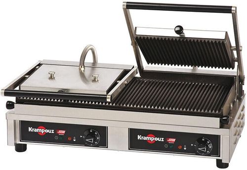 Krampouz Double Grill Bottom Plate 59x24cm - 245647 - 1