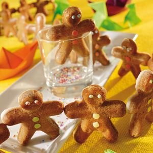 Flexipan Mould Tray 60x40 24 Gingerbread Men 7x6.5cm - 336189 - 1