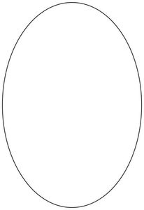 Multimoule Pom Cookie Cutter Oval 8.5x5cm - 350102 - 1
