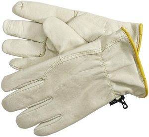 Leather Freezer Work Gloves Size 9 - 468988 - 1