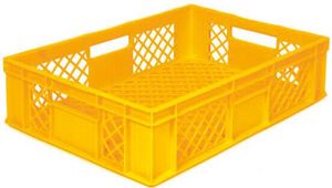 Special Bakery/pastry Perforated Containers 600x400 Height 41cm Yellow - 511141 - 1
